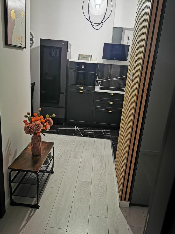 Apartament Przy Bursztynowym Stadionie Danzica Esterno foto